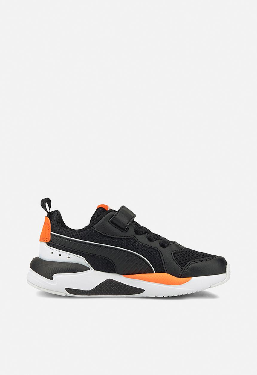 PUMA - X-ray ac ps - puma black-puma black-puma white-vibrant orange-puma silver