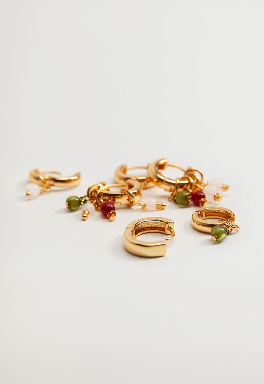 MANGO - Mixed earring set / gold