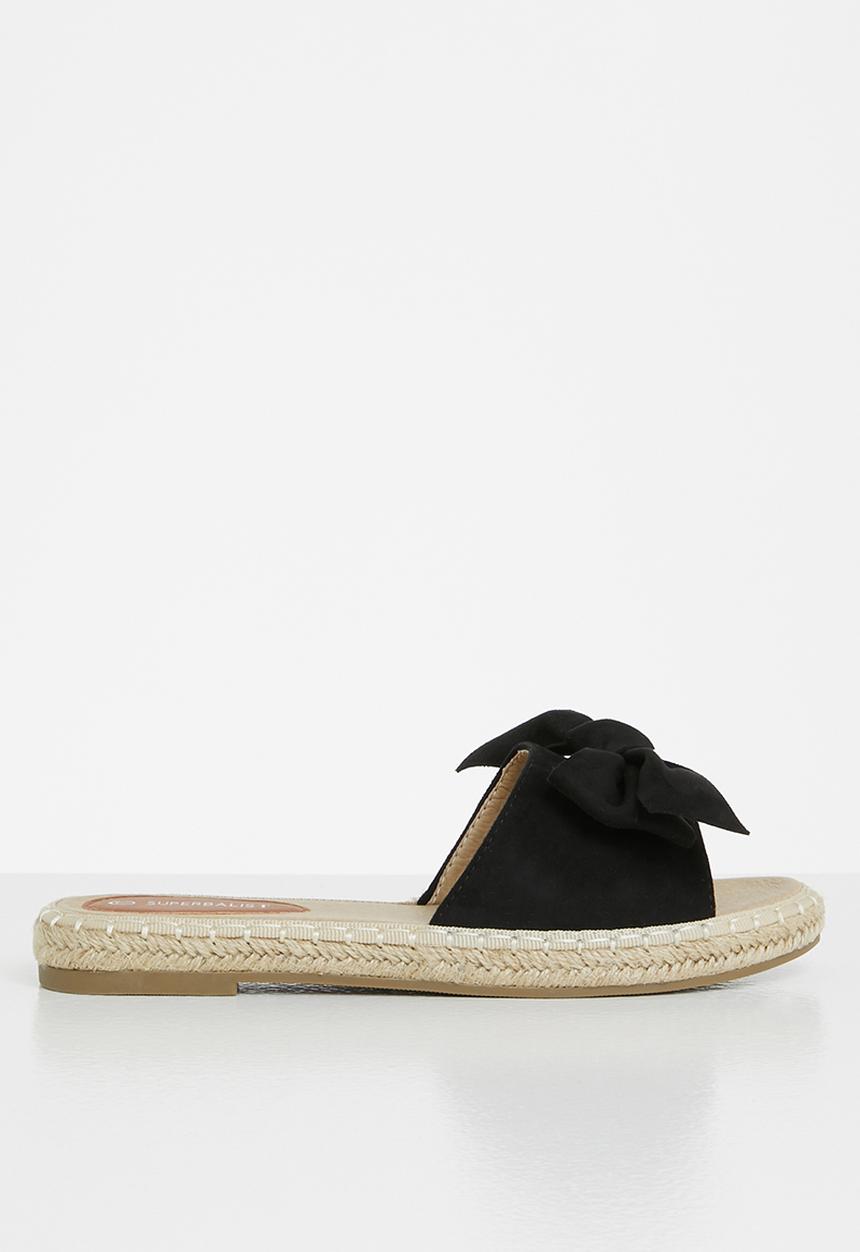 Superbalist - Janet espadrille - black