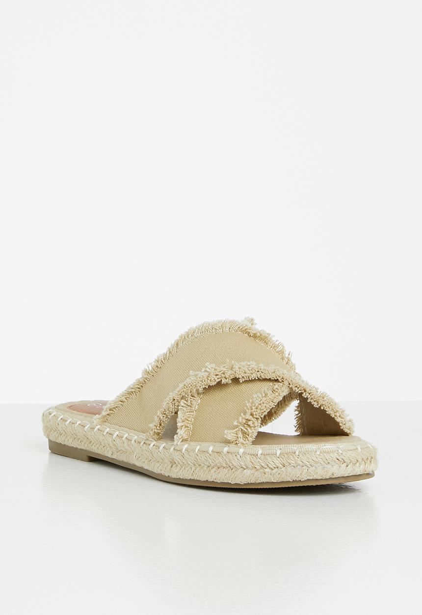 Superbalist - Lolly espadrille slide sandal - natural