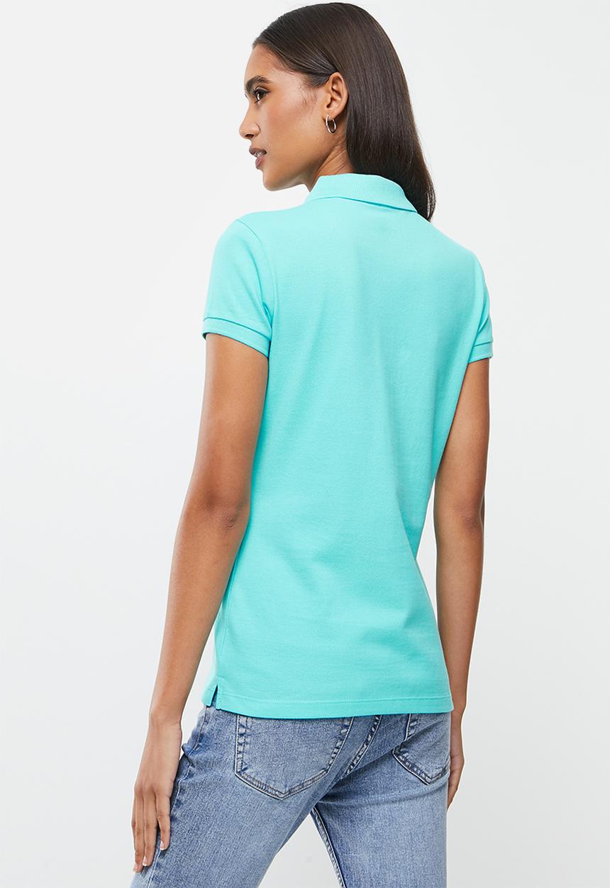 GUESS - Classic polo - light blue