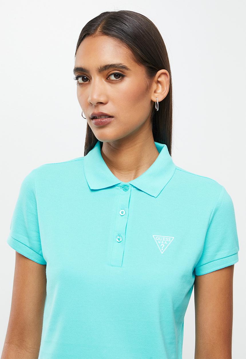 GUESS - Classic polo - light blue