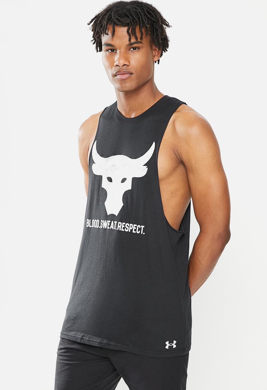 Under Armour - UA Project Rock brahma bull tank - black