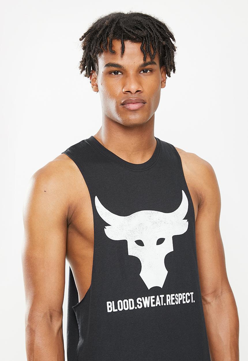 Under Armour - UA Project Rock brahma bull tank - black