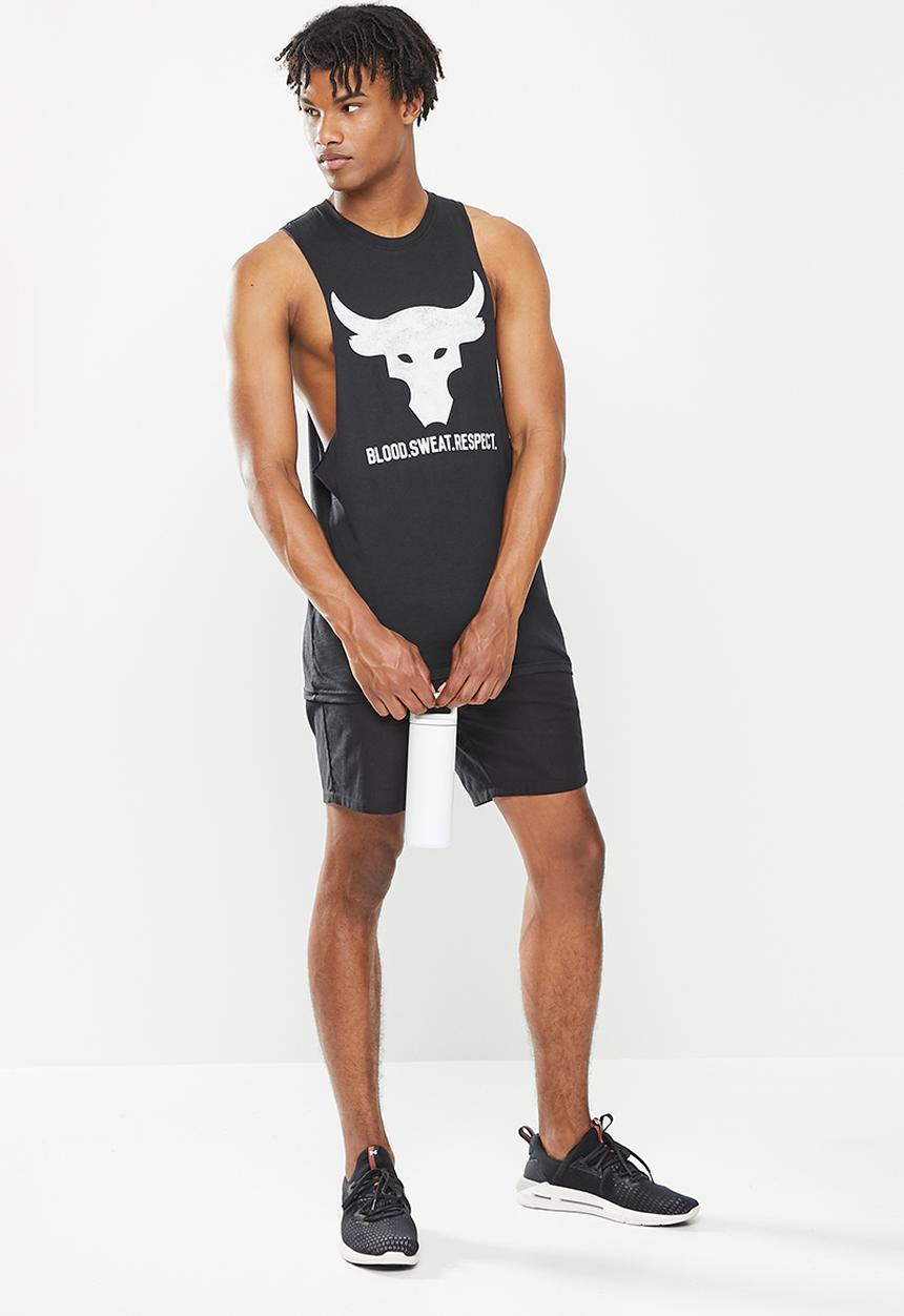 Under Armour - UA Project Rock brahma bull tank - black
