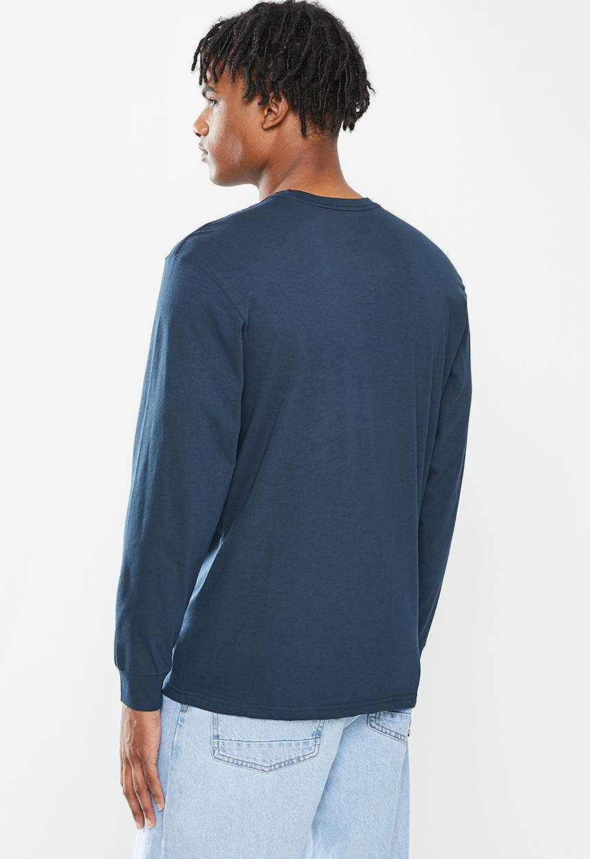 Vans - Flores long sleeve - navy