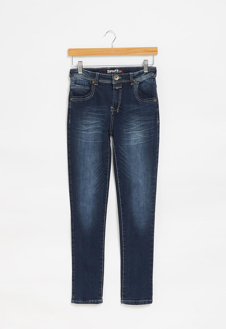 SOVIET - B florenzi boys skinny denim - dark blue