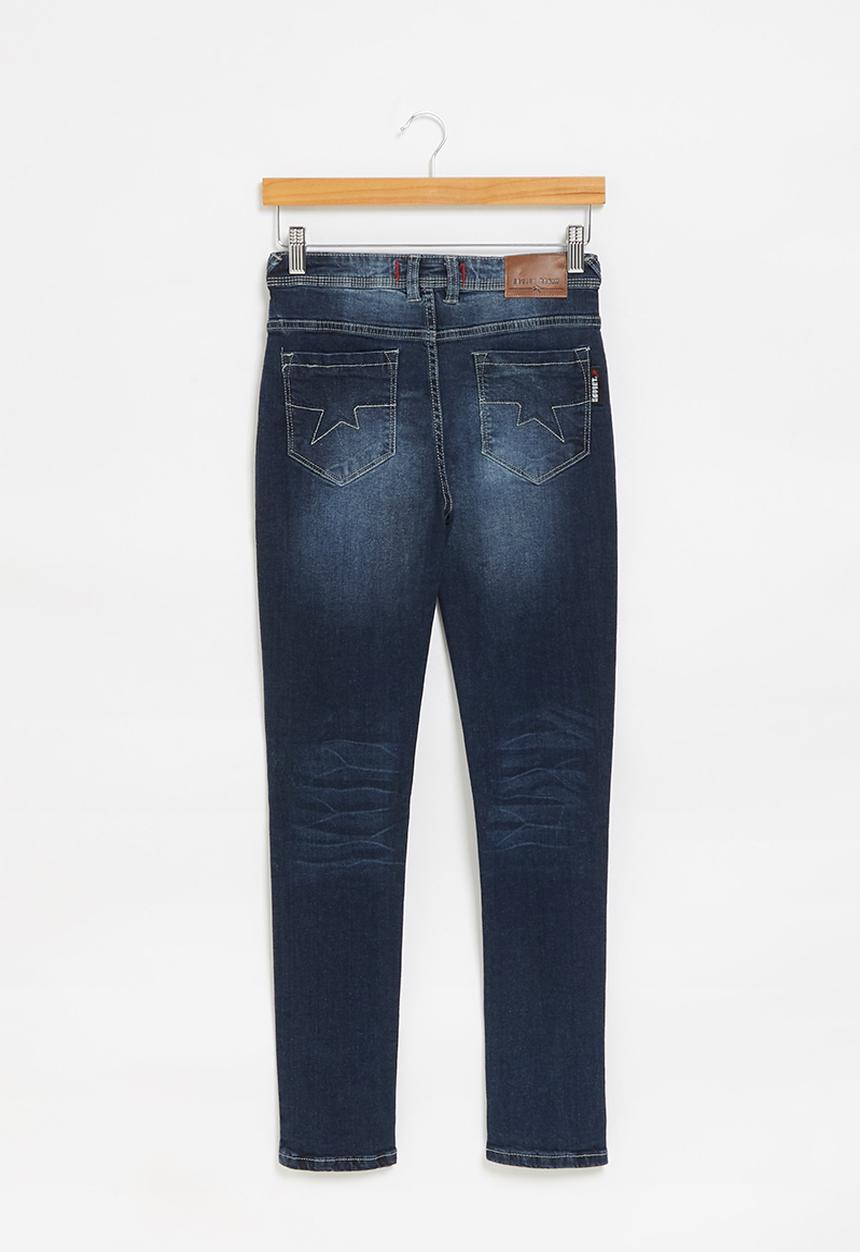 SOVIET - B florenzi boys skinny denim - dark blue
