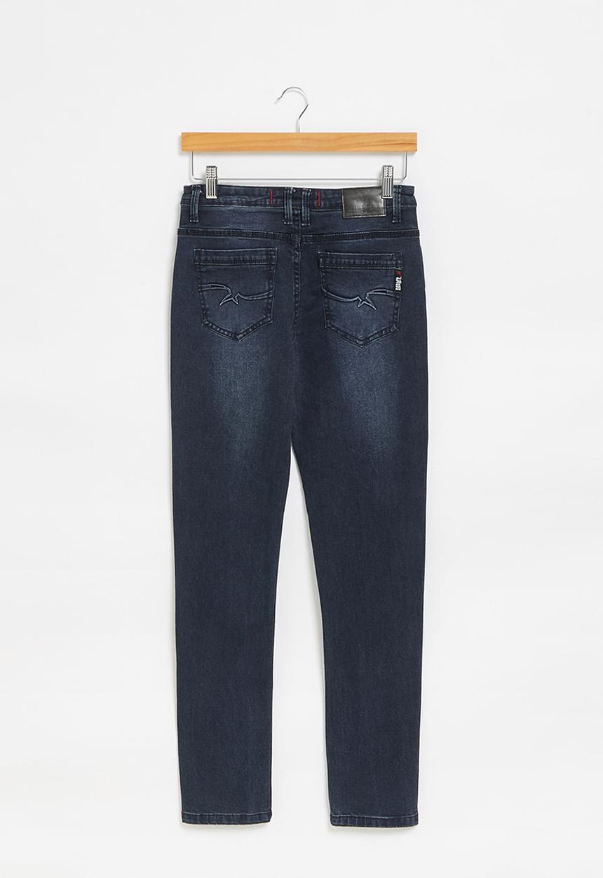 SOVIET - B martinez boys skinny denim - navy