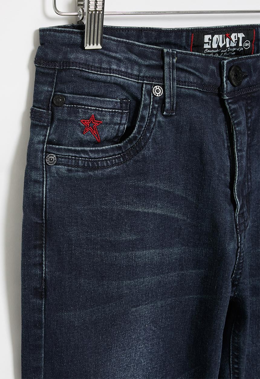 SOVIET - B martinez boys skinny denim - navy