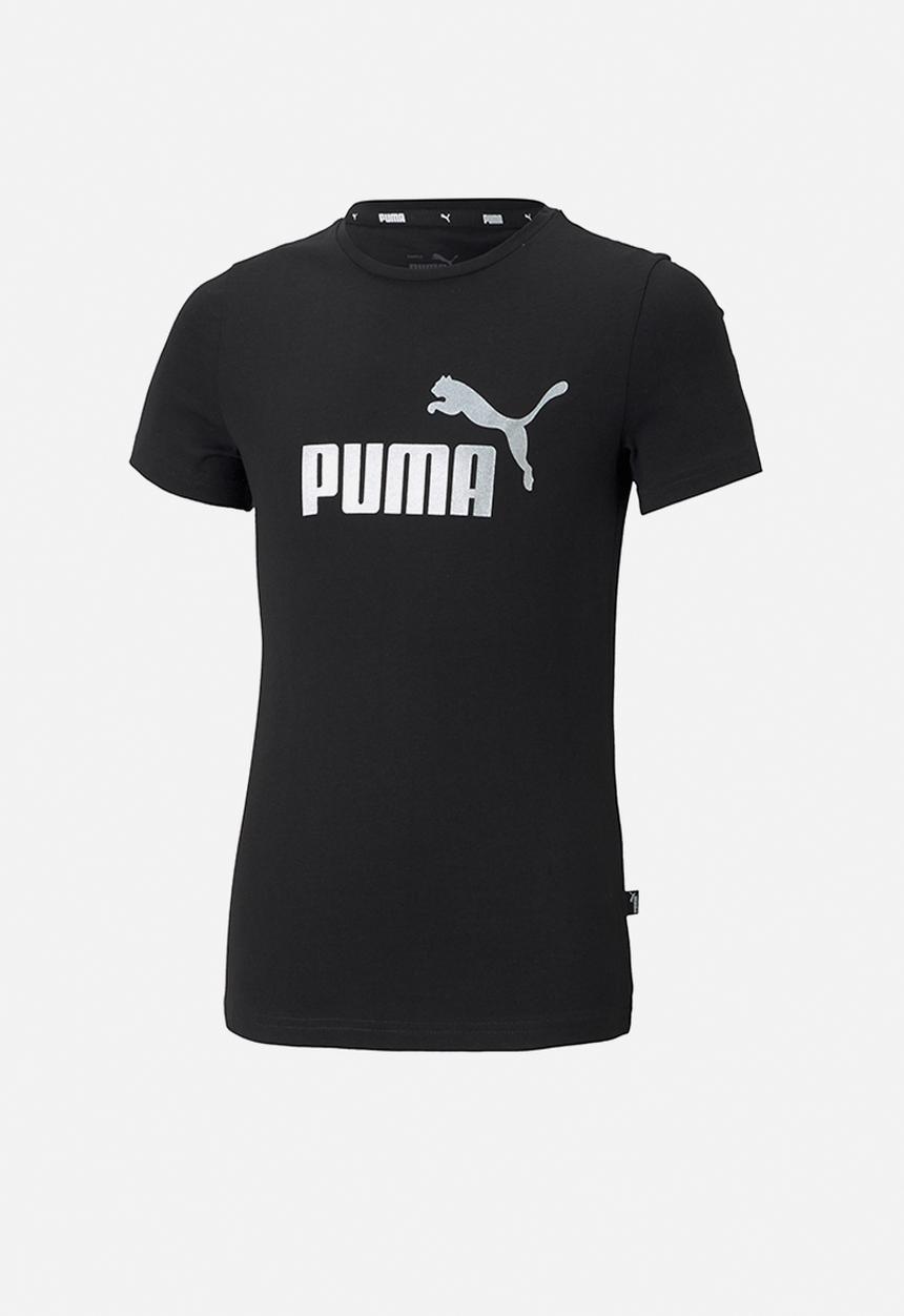PUMA - Ess+ logo tee g - puma black