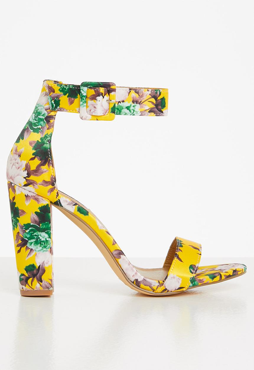 Madison® - Astrid ankle strap block heel - multi 