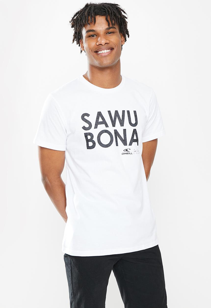 O'Neill - Sawubona short sleeve tee - white