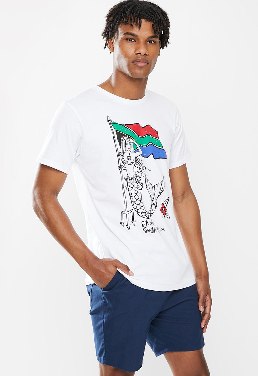 O'Neill - Sa mermaid short sleeve tee - white