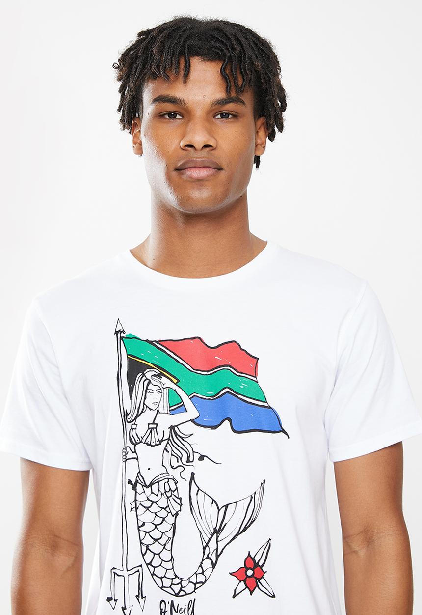 O'Neill - Sa mermaid short sleeve tee - white