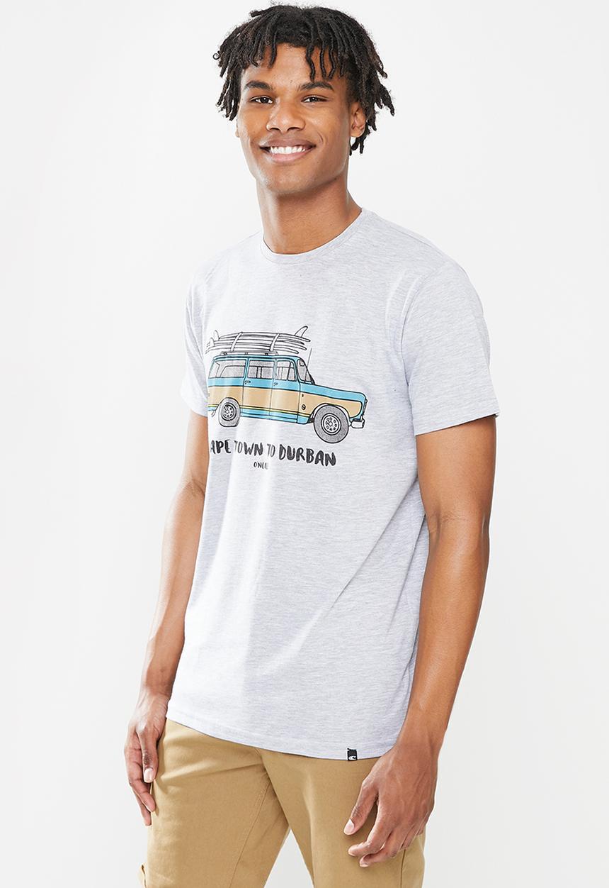 O'Neill - The long road home short sleeve tee - grey 