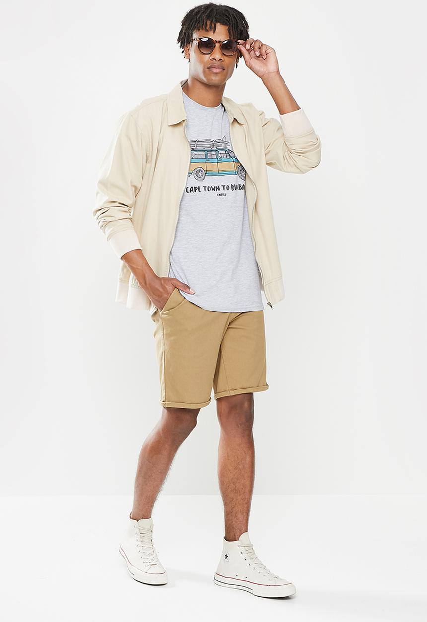O'Neill - The long road home short sleeve tee - grey 
