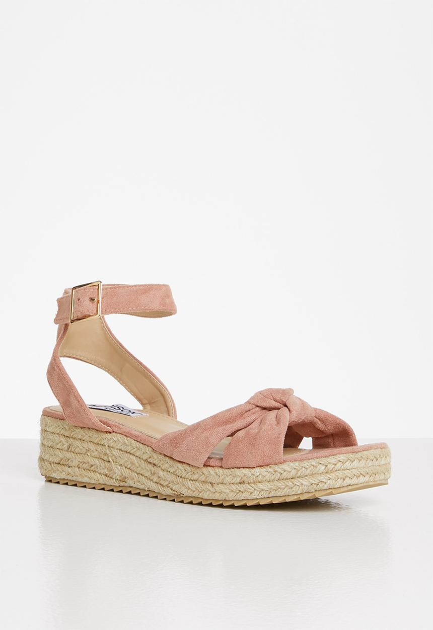 Madison® - Ingrid espadrille flatform sandal - blush