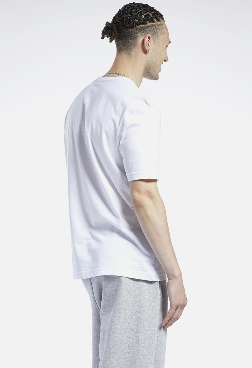 Reebok - Cl f vector tee T-shirt - white/vector navy/vector red