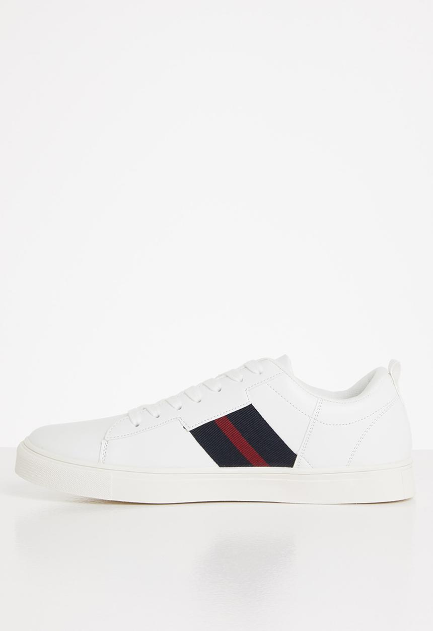 POLO - Ian side flash sneaker - white