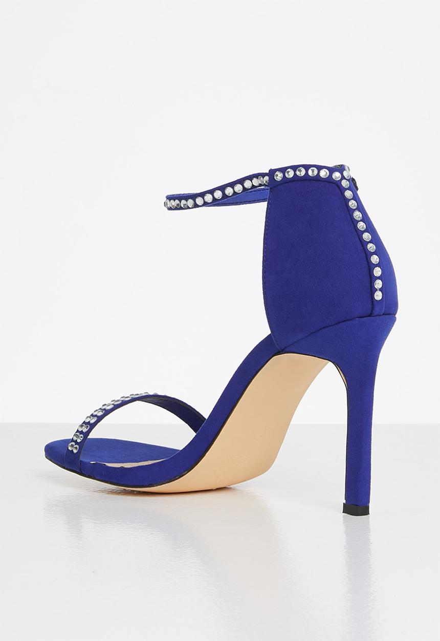 Madison® - Camilia ankle strap stiletto heel - blue