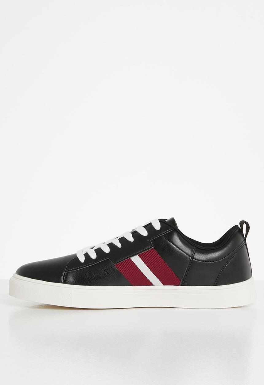 POLO - Ian side flash sneaker - black