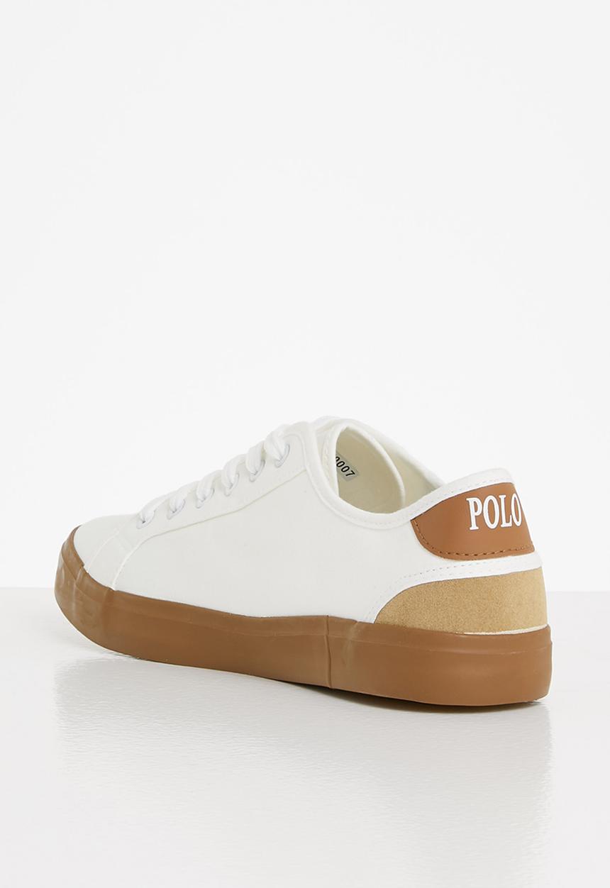 POLO - Isaac multi canvas sneaker - white
