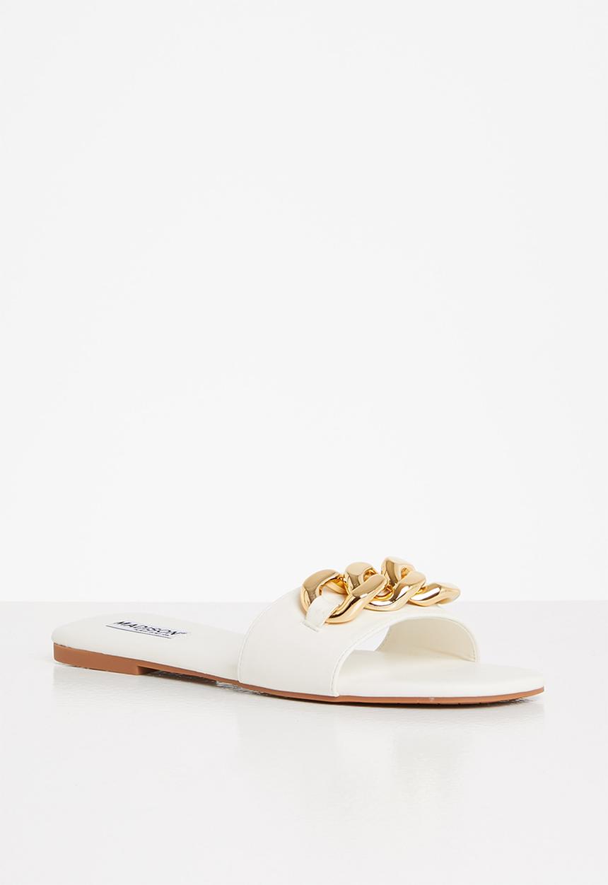 Madison® - Gia chain slide - white
