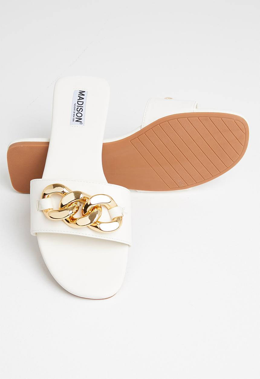 Madison® - Gia chain slide - white