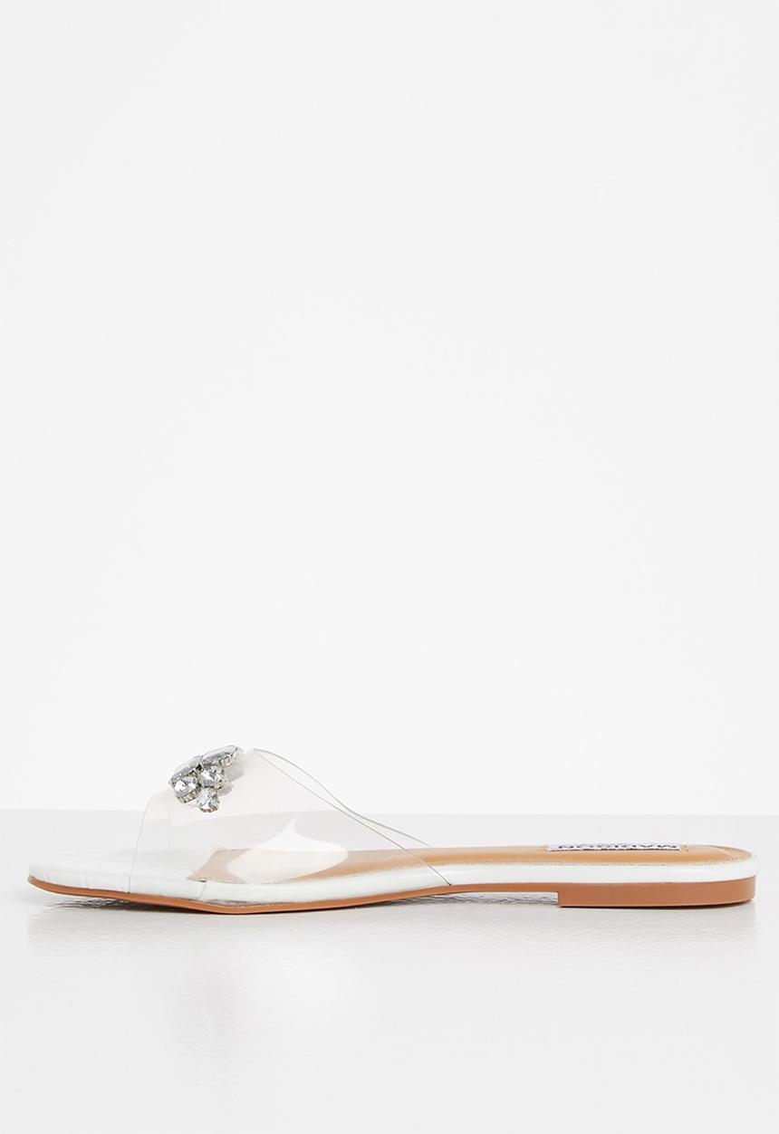 Madison® - Gail jewelled sandal - white 