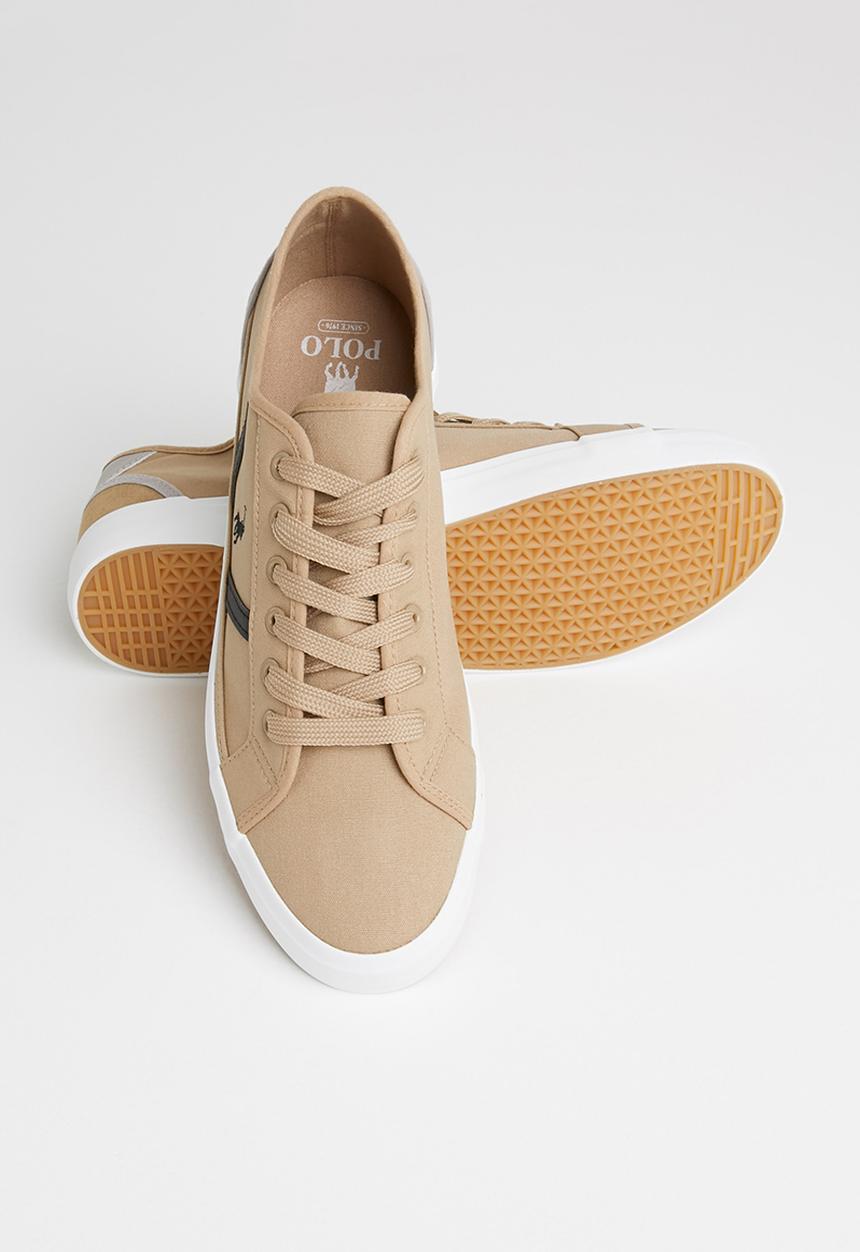 POLO - Isaac multi canvas sneaker - stone