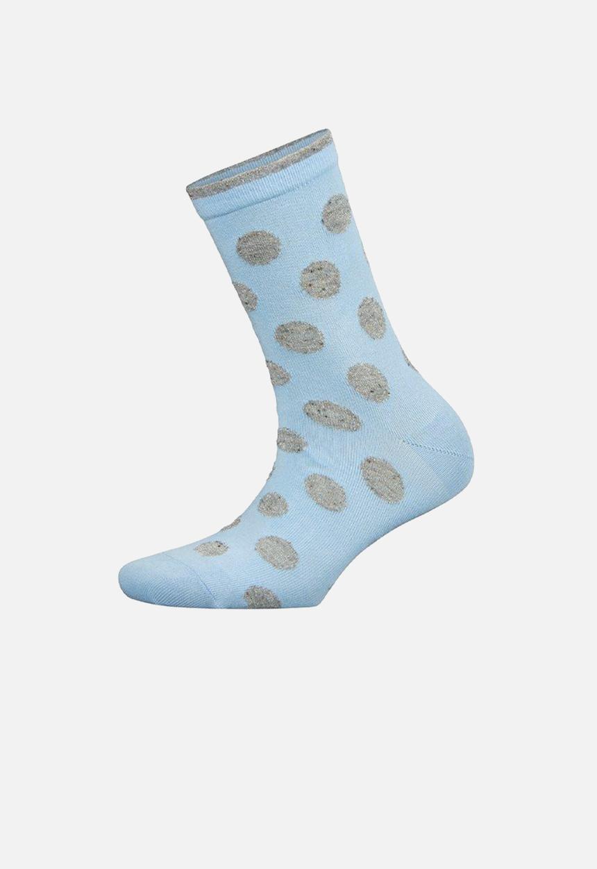 Falke - Shimmer dots - light blue