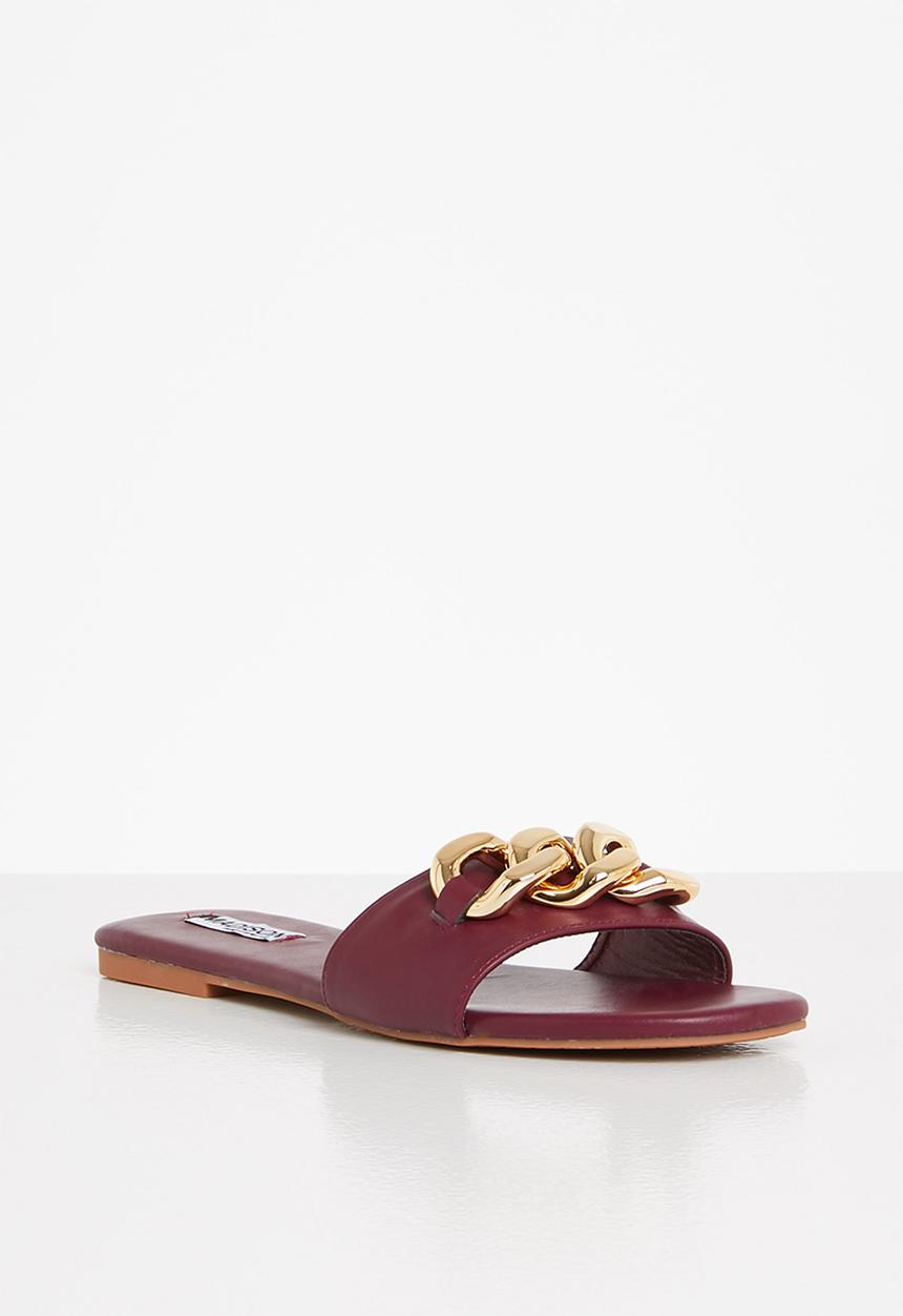 Madison® - Gia chain slide - burgundy