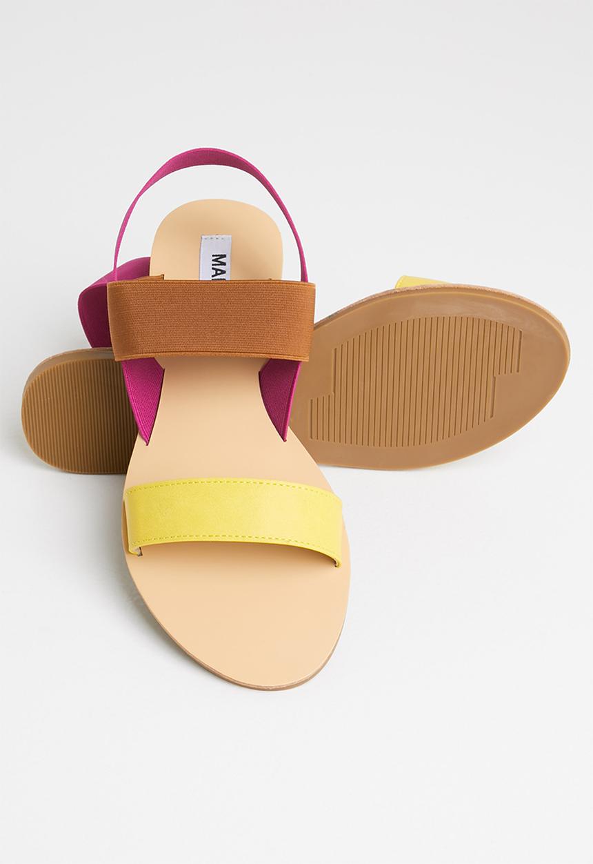 Madison® - Feliticy double strap slingback sandal - multi