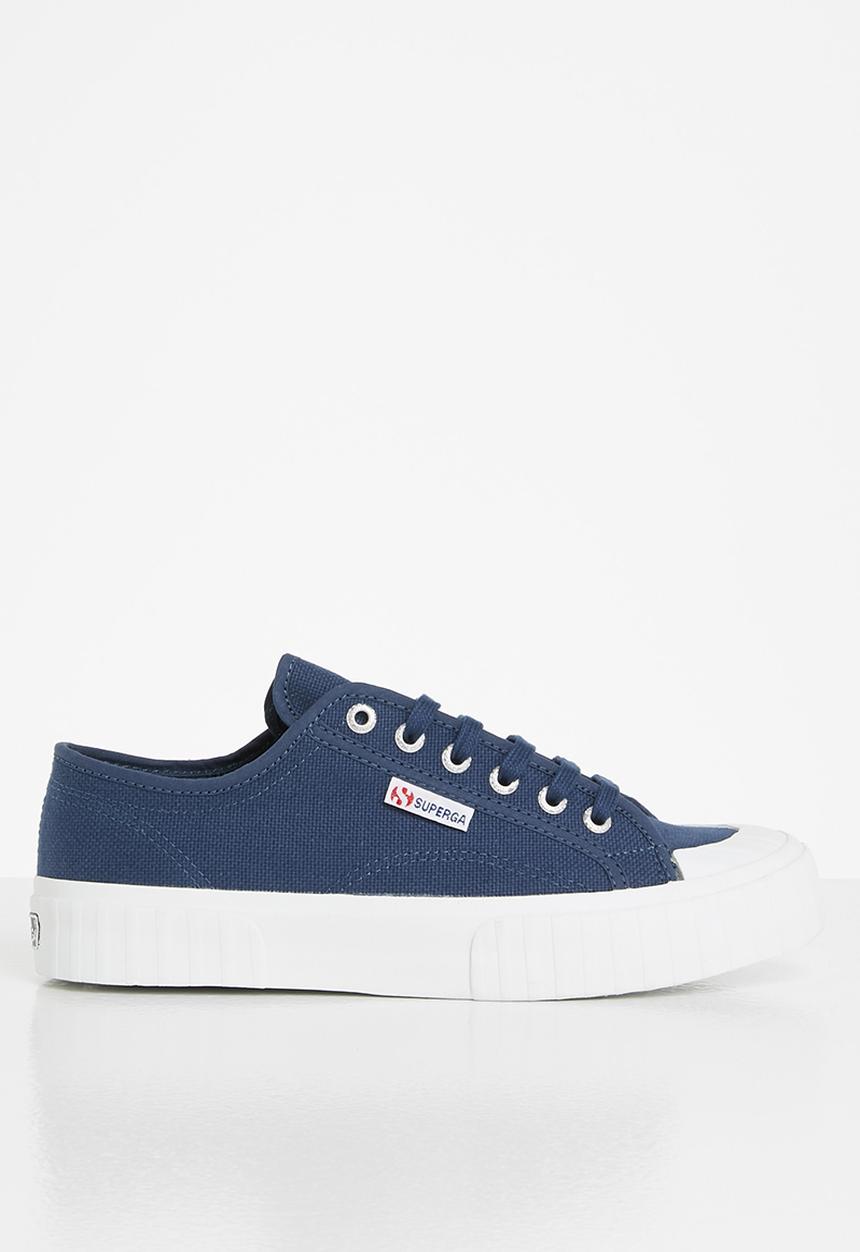 SUPERGA - 2630 stripe stripe chunky classic lo - a50 blue insignia