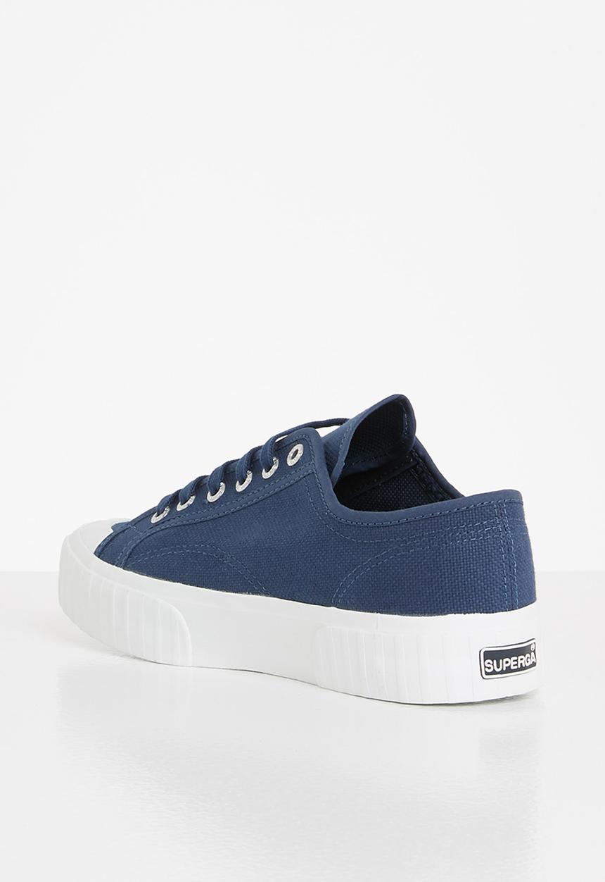 SUPERGA - 2630 stripe stripe chunky classic lo - a50 blue insignia