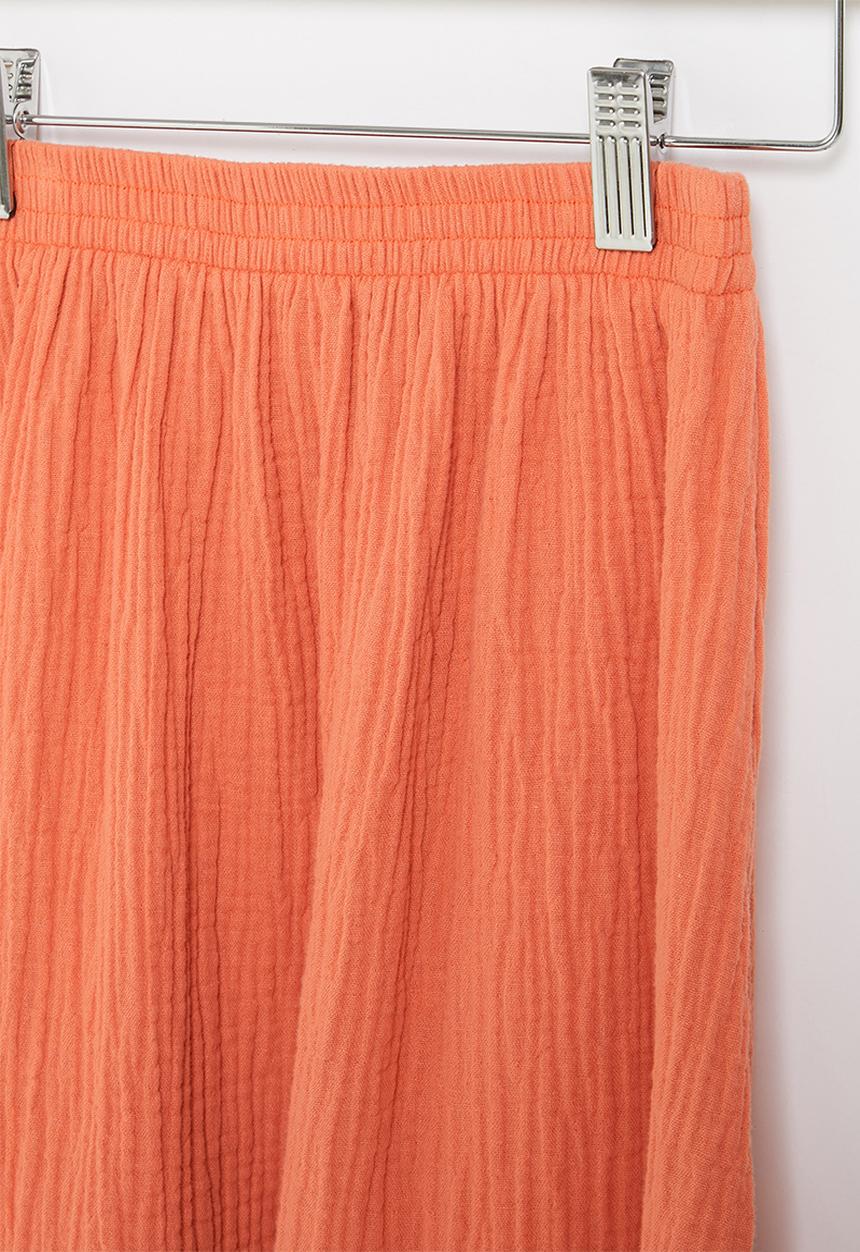 Superbalist Kids - Flutter sleeve & midi skirt set - orange