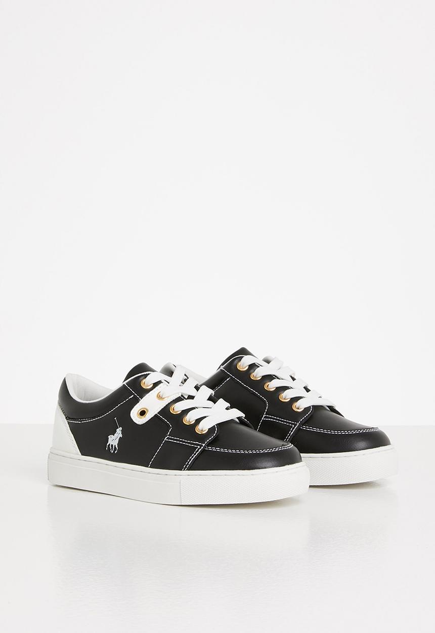 POLO - Boys brian contrast sneaker - black & white 