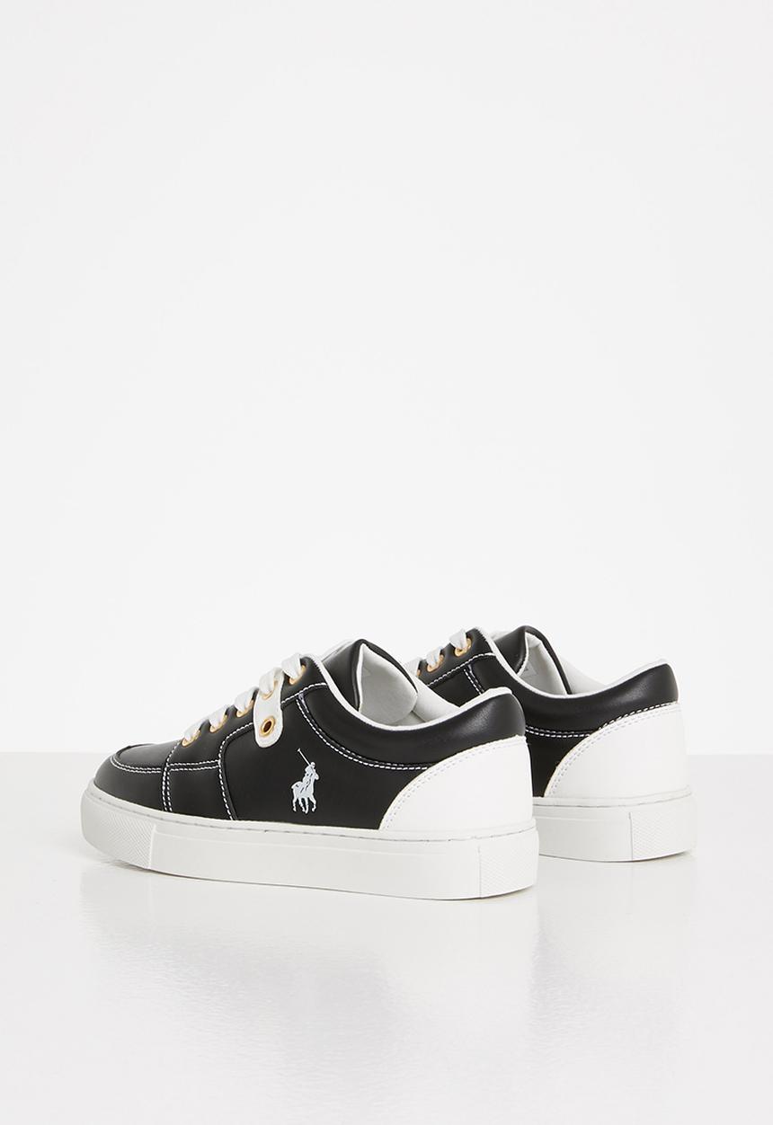 POLO - Boys brian contrast sneaker - black & white 