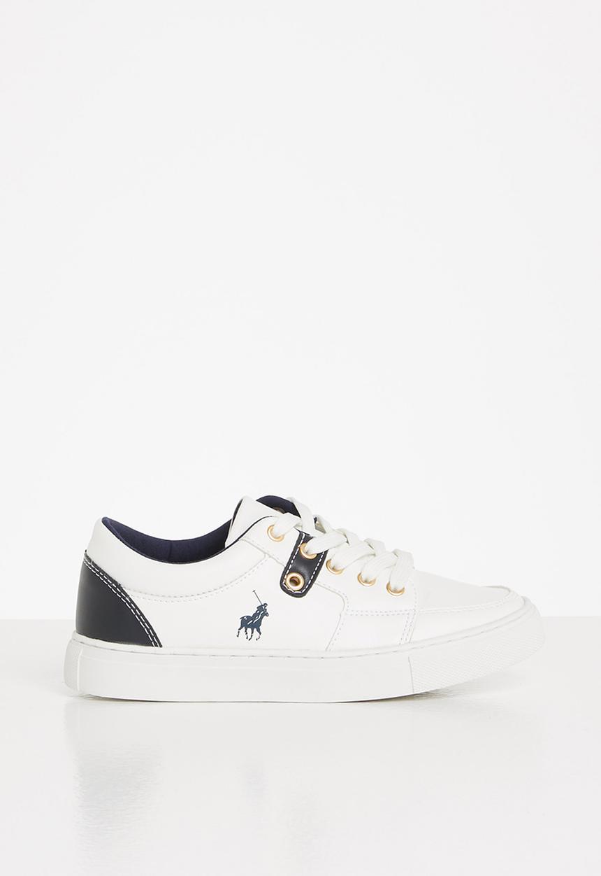 POLO - Boys brian contrast sneaker - white