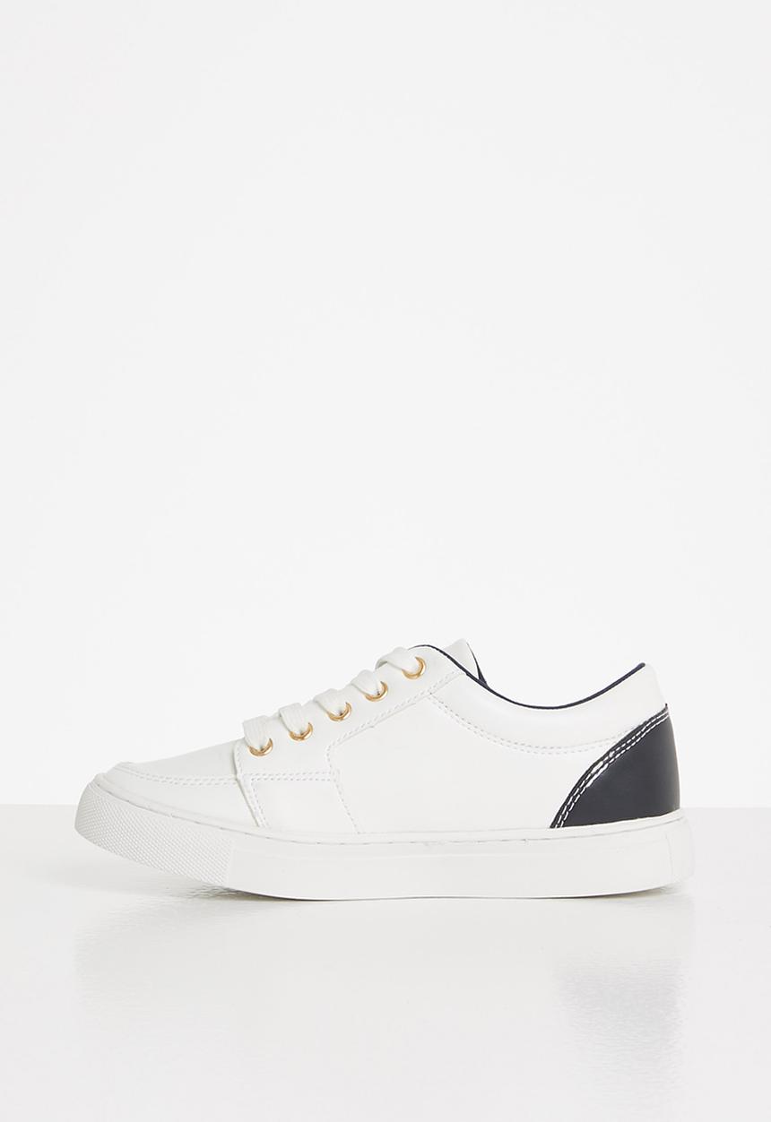 POLO - Boys brian contrast sneaker - white