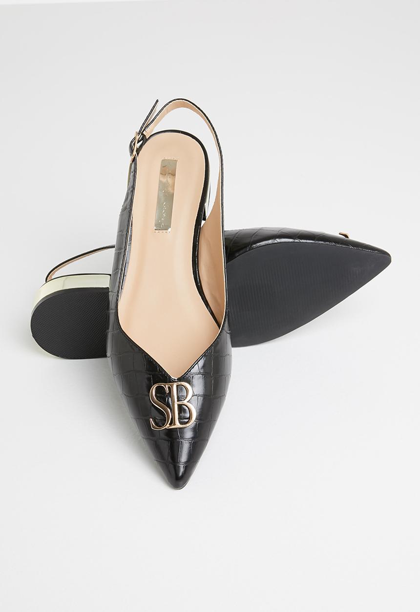 SISSY BOY - Allegra slingback pump - black