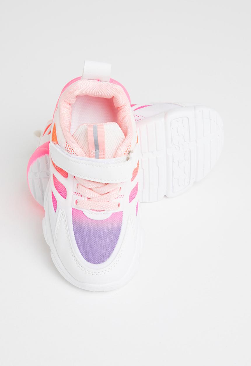 Pop Candy - Girls chunky sneaker - white & pink