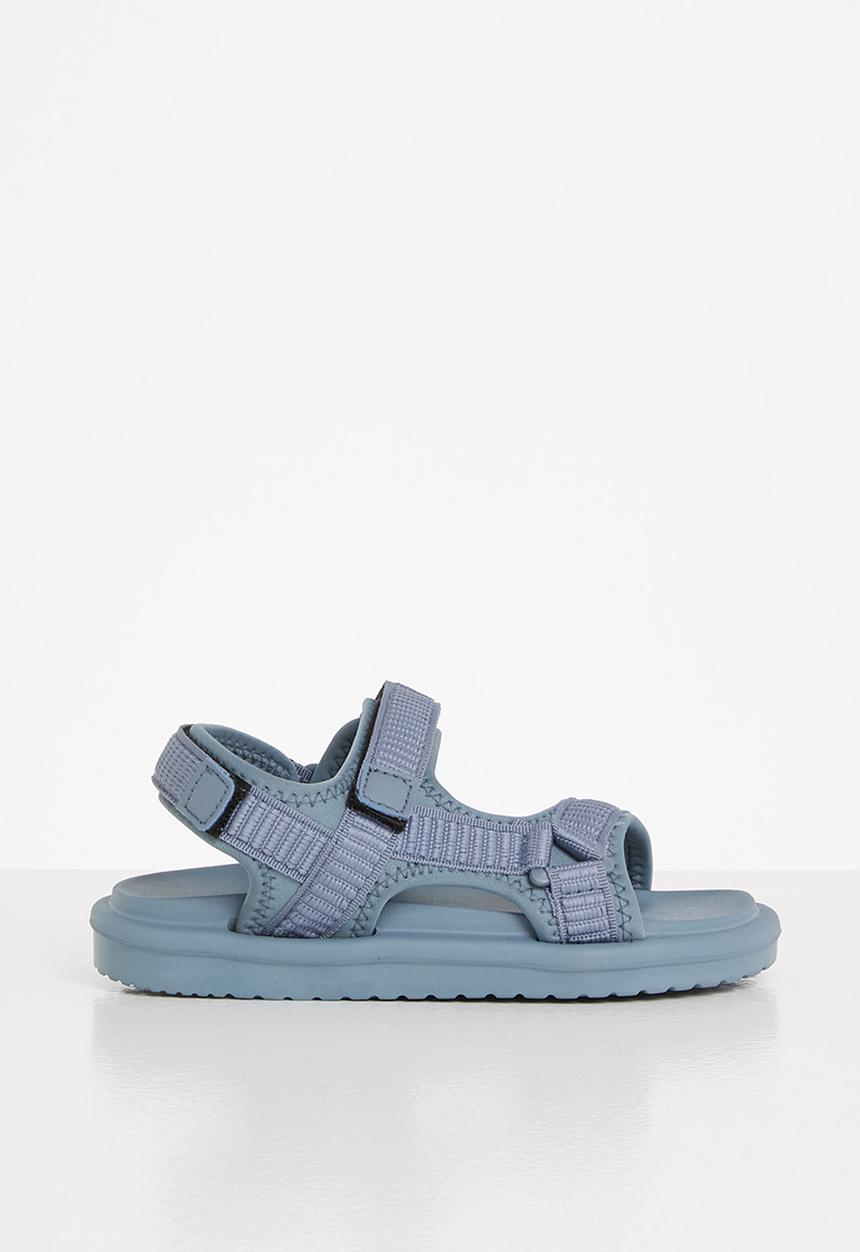Pop Candy - Boys velcro strap sandals - blue