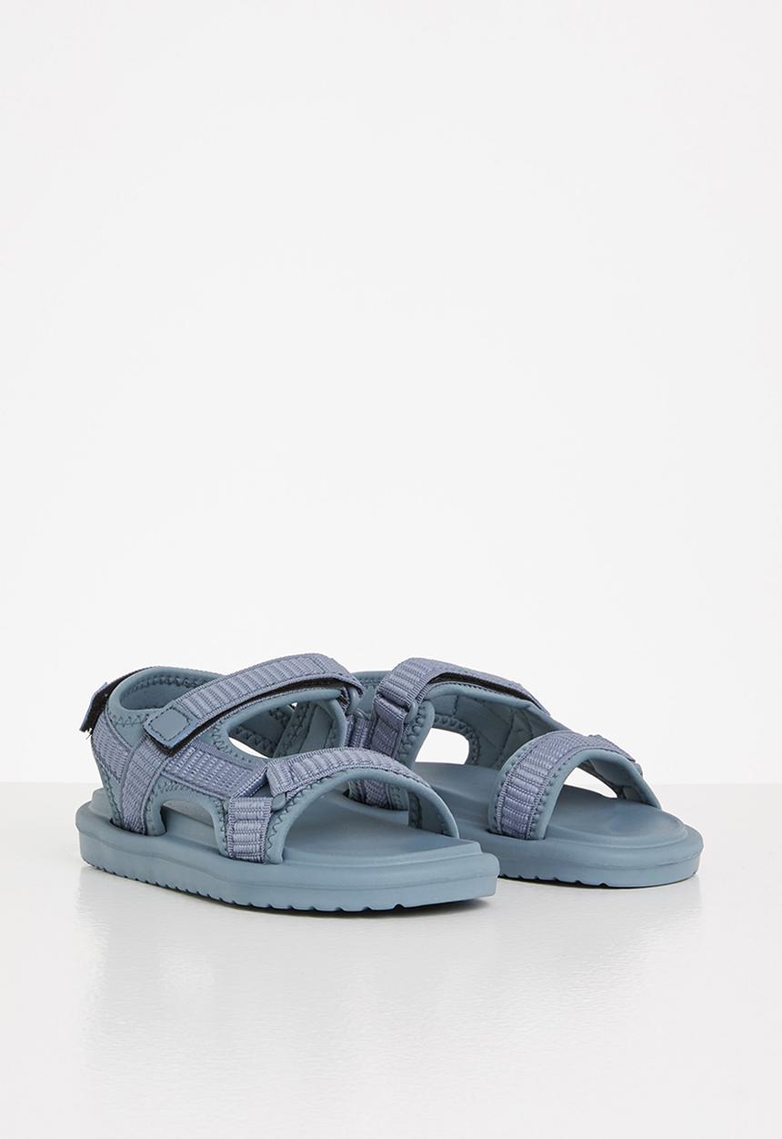 Pop Candy - Boys velcro strap sandals - blue
