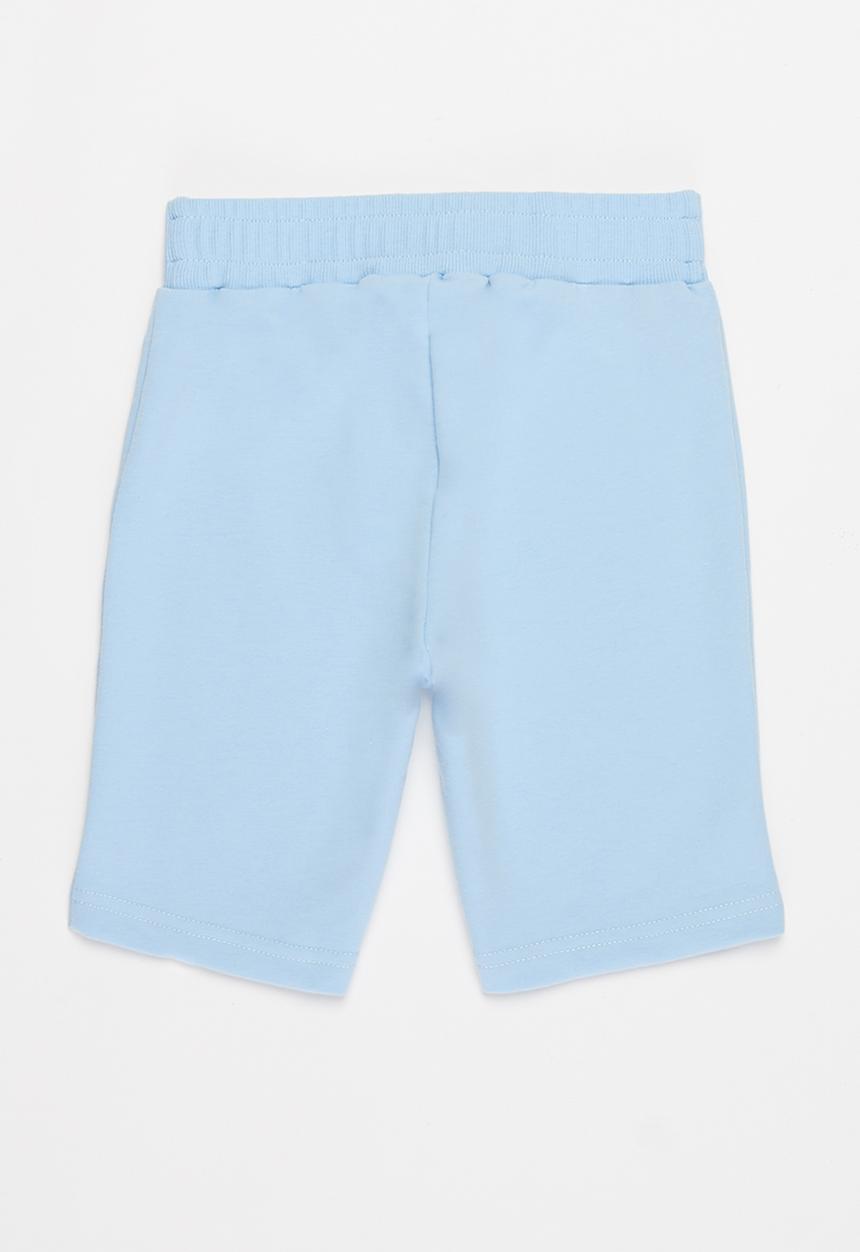 Pop Candy - Boys 2 pack shorts - light blue & navy