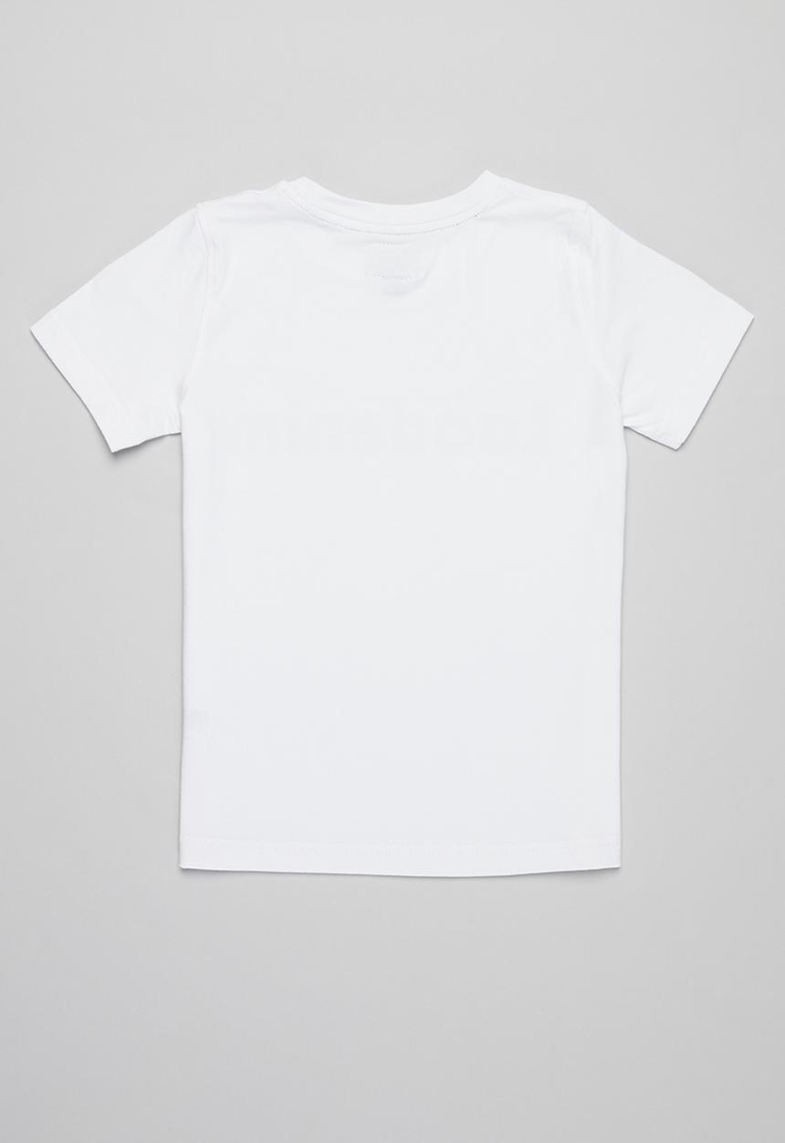 LAB - Boys lab denim short sleeve tee - white