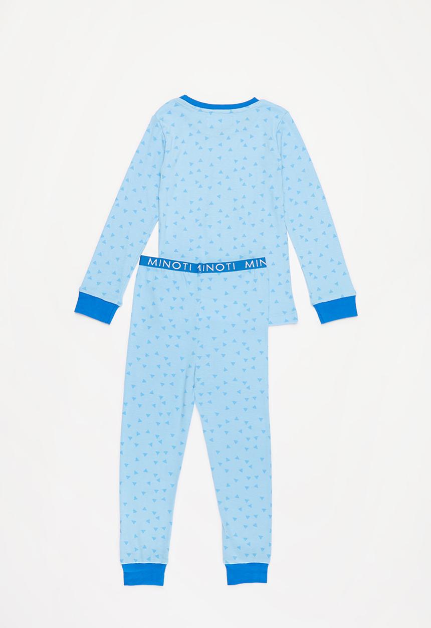 MINOTI - Boys robot pyjama set - blue
