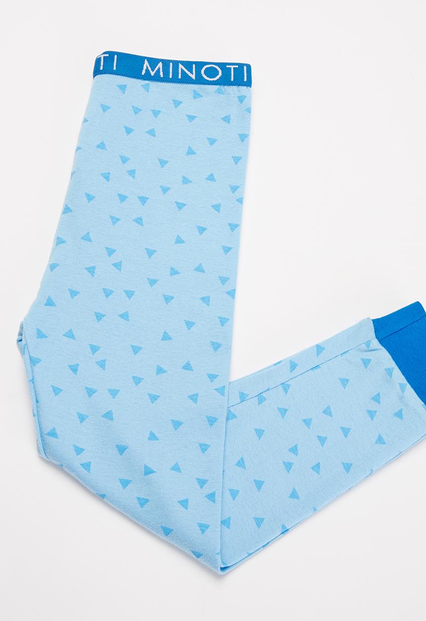 MINOTI - Boys robot pyjama set - blue