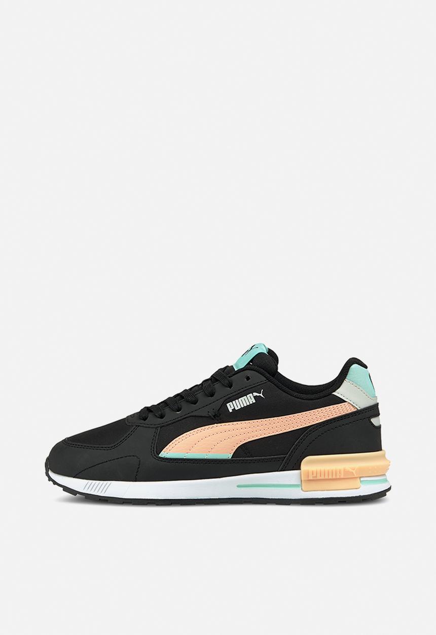 PUMA - Graviton tech jr - puma black-parfait pink